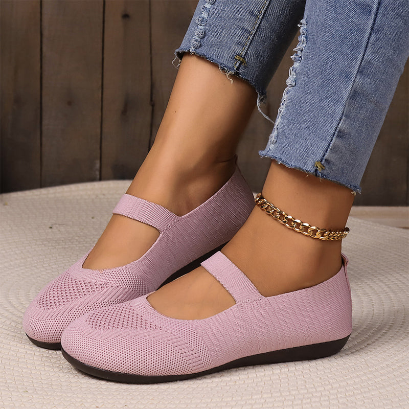 Annie™ Breathable Knit Ballet Flats