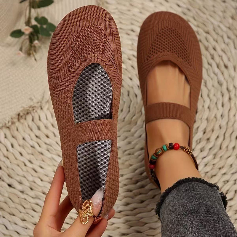 Annie™ Breathable Knit Ballet Flats